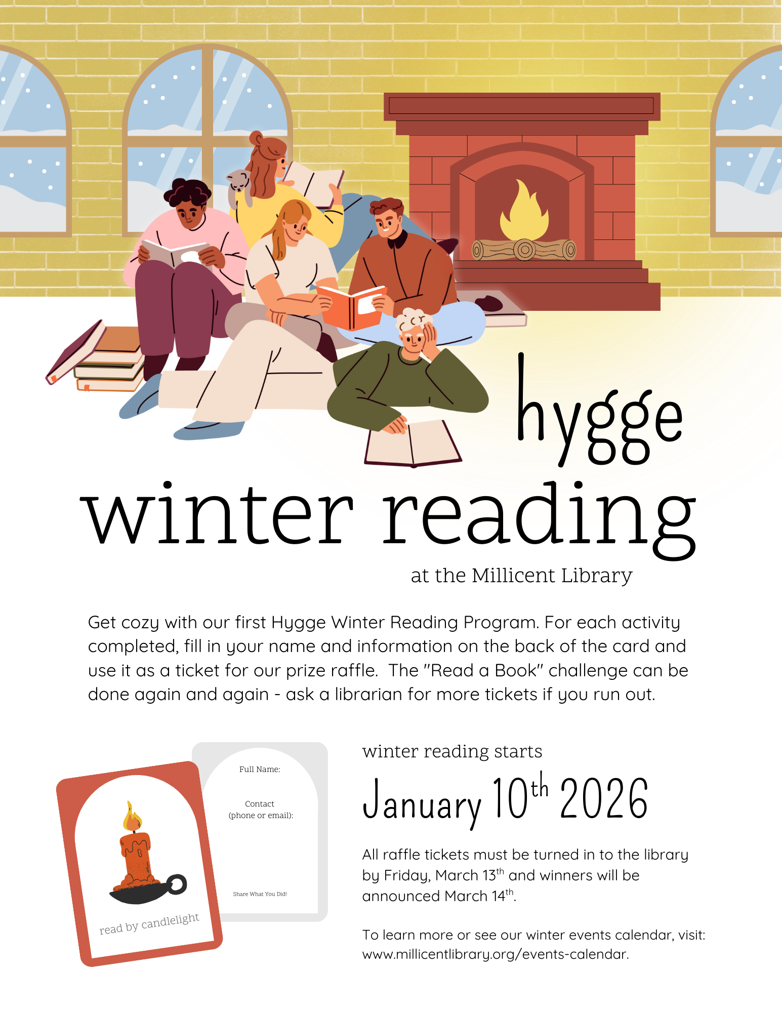 Hygge Winter Reading Program