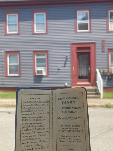 Diary at 19 Main Street